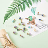 Craftdady 40Pcs 2 Style Glass Bottle Pendants FIND-CD0001-21-11