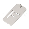 304 Stainless Steel Pendants STAS-M115-01P-F-2