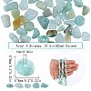 SUNNYCLUE 4 Strands Natural Amazonite Chip Beads Strands G-SC0002-66-2