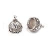 Tibetan Style Alloy Pendant Bails TIBE-L011-006AS-3