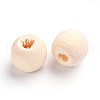 Unfinished Wood Beads WOOD-S639-1-LF-2