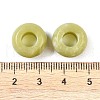 Natural Chinese Southern Jade European Beads G-G740-14x8mm-40-3