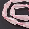 Natural Rose Quartz Beads Strands G-I328-10-6