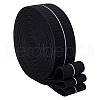 BENECREAT 10 Yards Flat Polyester Elastic Cord SRIB-BC0001-35B-1