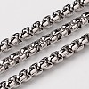 Tarnish Resistant 304 Stainless Steel Venetian Chains Box Chains CHS-H001-2.5mm-05P-1