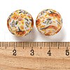 Halloween Round Silicone Beads SIL-K002-03B-2