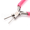 65# Steel Round Nose Pliers with Plastic Handles TOOL-N008-01-2