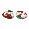 Christmas Theme Opaque Resin Decoden Cabochons CRES-N021-119-4