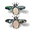 Tibetan Style Alloy Insect Brooches JEWB-A021-03AS-02-1