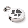 Non-Tarnish 304 Stainless Steel Urn Pendants STAS-D179-22P-4