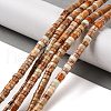 Natural Imperial Jasper Beads Strands G-Q171-A01-01F-2