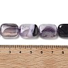 Natural Banded Agate Beads Strands G-K392-B11-13x18mm-5