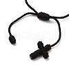 Adjustable Nylon Threads Braided Bracelets BJEW-JB05582-02-3