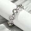 304 Stainless Steel Rolo Chain Bracelets for Women BJEW-S176-01P-A-2