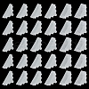 BENECREAT 60Pcs 6 Styles Triangle Plastic Furniture Corner Guards AJEW-BC0007-84B-7