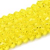 Transparent Glass Beads Strands EGLA-A039-T3mm-D21-1