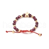 Natural Garnet Rings RJEW-JR00897-01-4