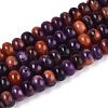 Halloween Theme Dyed Natural White Jade Beads Strands G-T139-58A-01-4