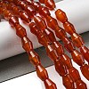 Natural Carnelian Beads Strands G-A223-C09-01-1