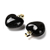 Brass Enamel Pendants KK-M324-06A-G-3