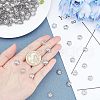 Unicraftale 5-Petal 304 Stainless Steel Bead Caps STAS-UN0016-10P-2
