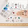 SUNNYCLUE DIY Chinese Style Alloy Chandelier Earring Making Kit DIY-SC0024-23-3