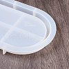 DIY Oval Storage Tray Silicone Molds DIY-B076-02B-5