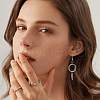 Unicraftale 304 Stainless Steel Linking Rings STAS-UN0008-07P-6