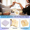 Square Paper Jewelry Ring Gift Boxes with Bowknot CON-TAC0010-80D-5
