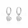 Non-Tarnish Heart Stainless SteelHoop Earrings for Women SJ0663-2-1