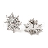 304 Stainless Steel Sun Stud Earrings for Women EJEW-I281-21P-2