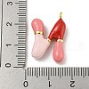 Brass Enamel Pendants X-KK-E093-03G-N-3
