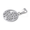 304 Stainless Steel Pendants STAS-S162-16P-2