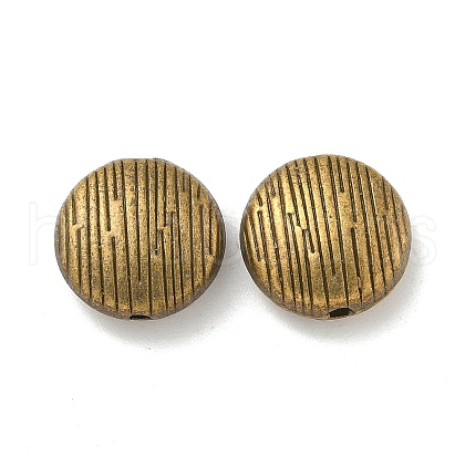 Tibetan Style Alloy Beads TIBE-P003-48AB-1