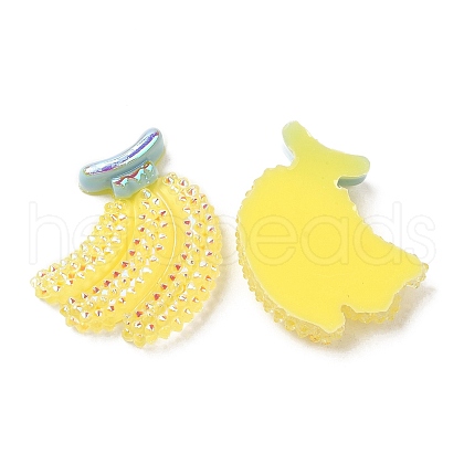 Translucent Resin Cabochons CRES-Z001-08-1