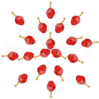 SUNNYCLUE 20Pcs Glass Pendants GLAA-SC0002-26-1