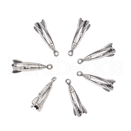 Tibetan Style Zinc Alloy Pendants PALLOY-P178-20AS-1