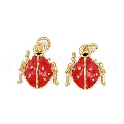 Brass Charms KK-C095-10A-G-1
