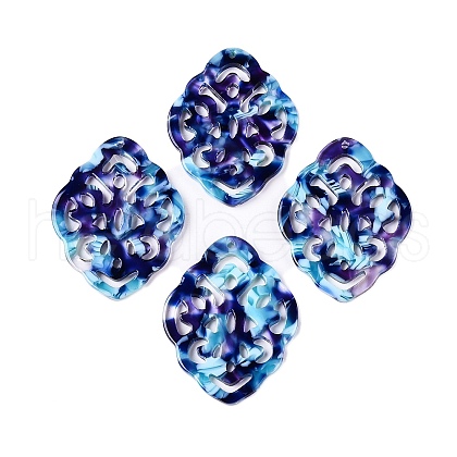 Cellulose Acetate(Resin) Pendants KY-ZX006-06B-1