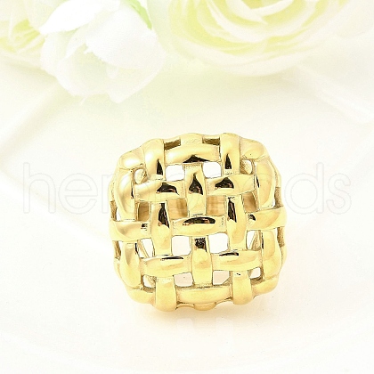 304 Stainless Steel Finger Rings RJEW-D320-10G-1