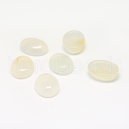 Natural Agate Gemstone Cabochons G-T020-13x18mm-23-1