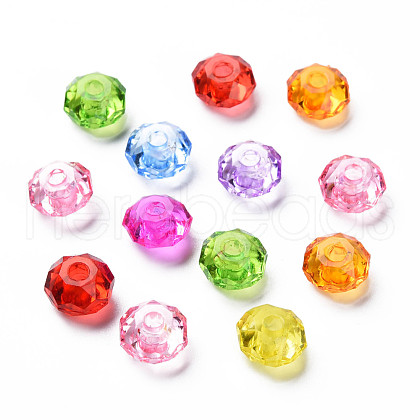 Transparent Acrylic Beads MACR-N013-013-1