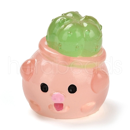 Luminous Resin Ornaments DJEW-K018-01A-1