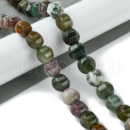 Natural Indian Agate Beads Strands G-H023-A06-01-1