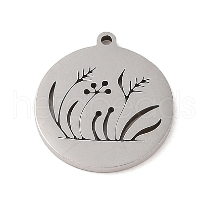Non-Tarnish 201 Stainless Steel Pendants STAS-S126-01P-1