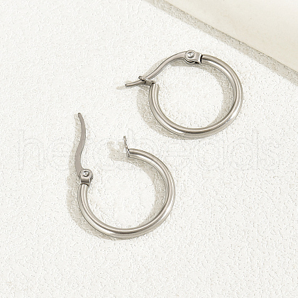 Simple and Elegant Minimalist Style NK Ear Hoop Earrings for Women EG2226-1