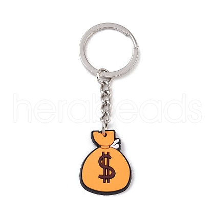 Cartoon PVC Pendant Keychain KEYC-U001-01E-1