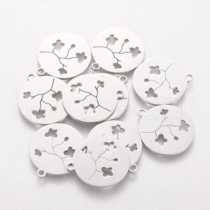 Non-Tarnish 201 Stainless Steel Pendants STAS-Q201-T401-1