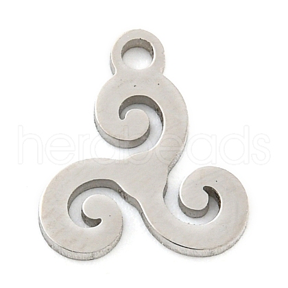 Non-Tarnish 304 Stainless Steel Charms STAS-Z076-01P-03-1