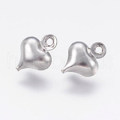 Tarnish Resistant 304 Stainless Steel Charms STAS-P167-G01-1